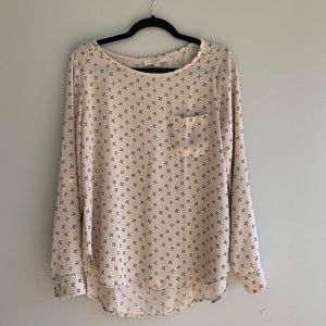 LOFT Patterned Blouse!
